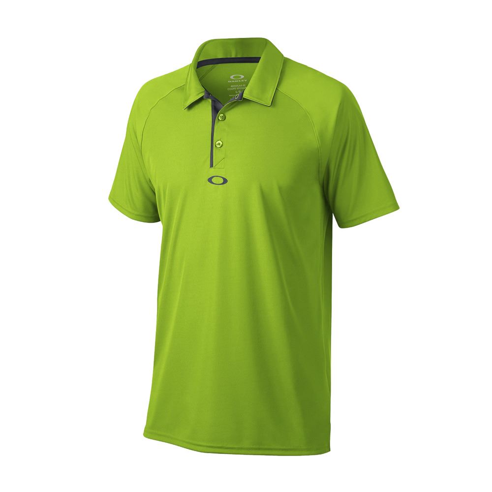 lime green golf shirt