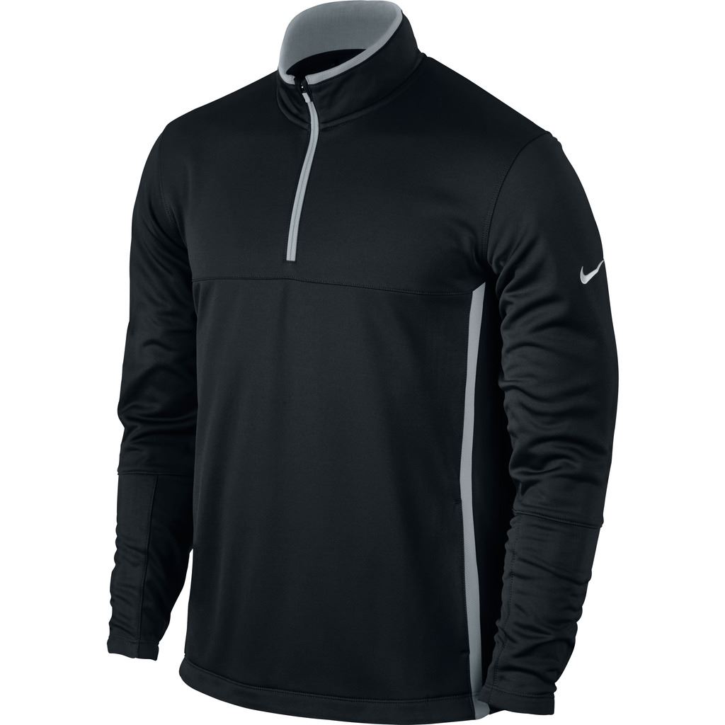 Nike Therma-Fit Fleece 1/2 Zip Silhouette Cover-up Mens Golf Sweater | eBay