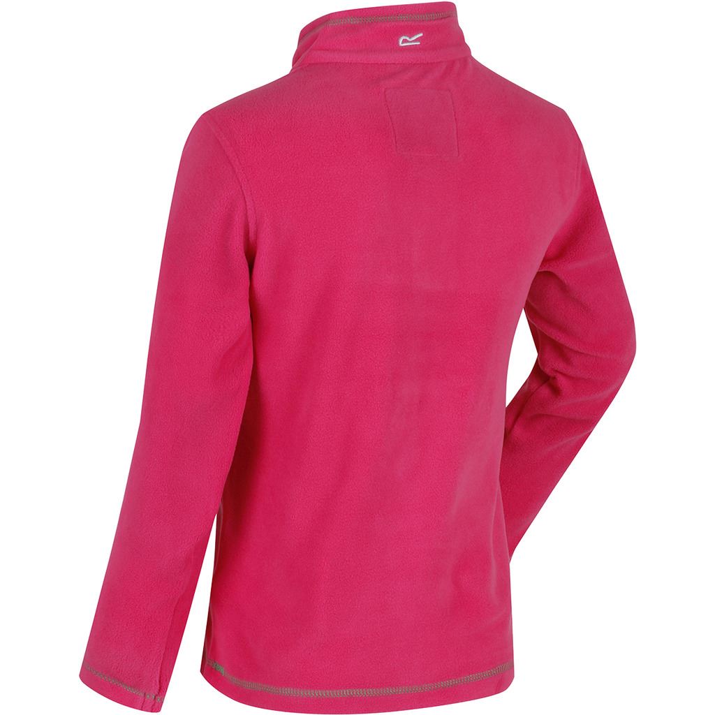 REGATTA JUNIORS HOT SHOT II ¼ ZIP LIGHTWEIGHT FLEECE SWEATER PULLOVER
