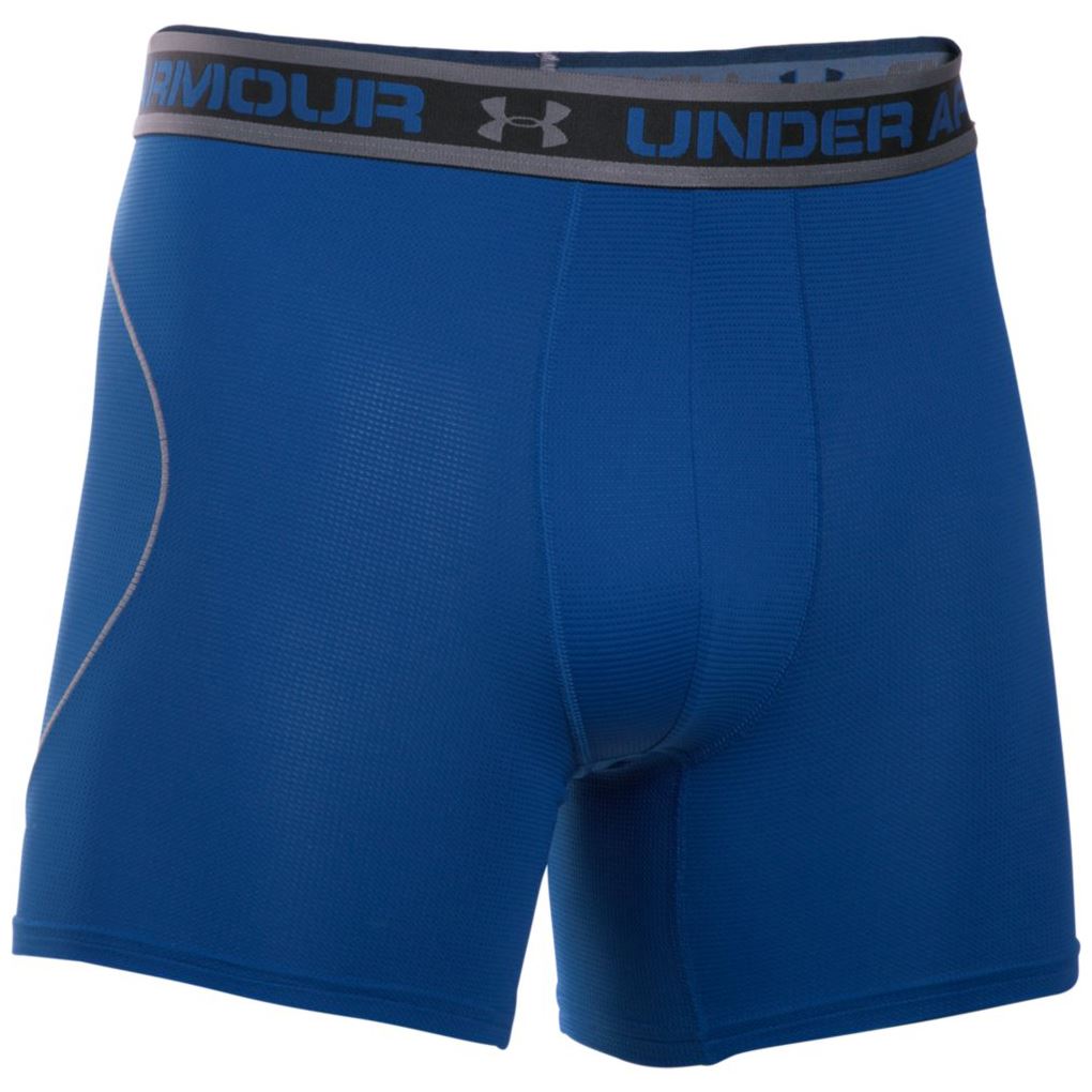 UNDER ARMOUR MENS 6" ISO CHILL MESH BOXER JOCK SHORT BRIEFS SPORT