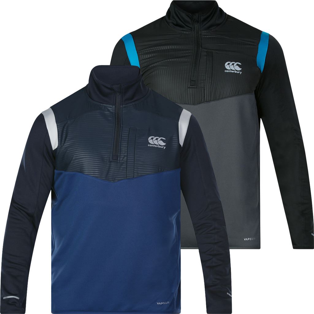 Canterbury 2018 Herren VapoDri 1/4 Zip Poly Knit Training Top Sports Pullover Canterbury 2018 Herren VapoDri 1/4 Zip Poly Knit Training Top Sports Pullover
