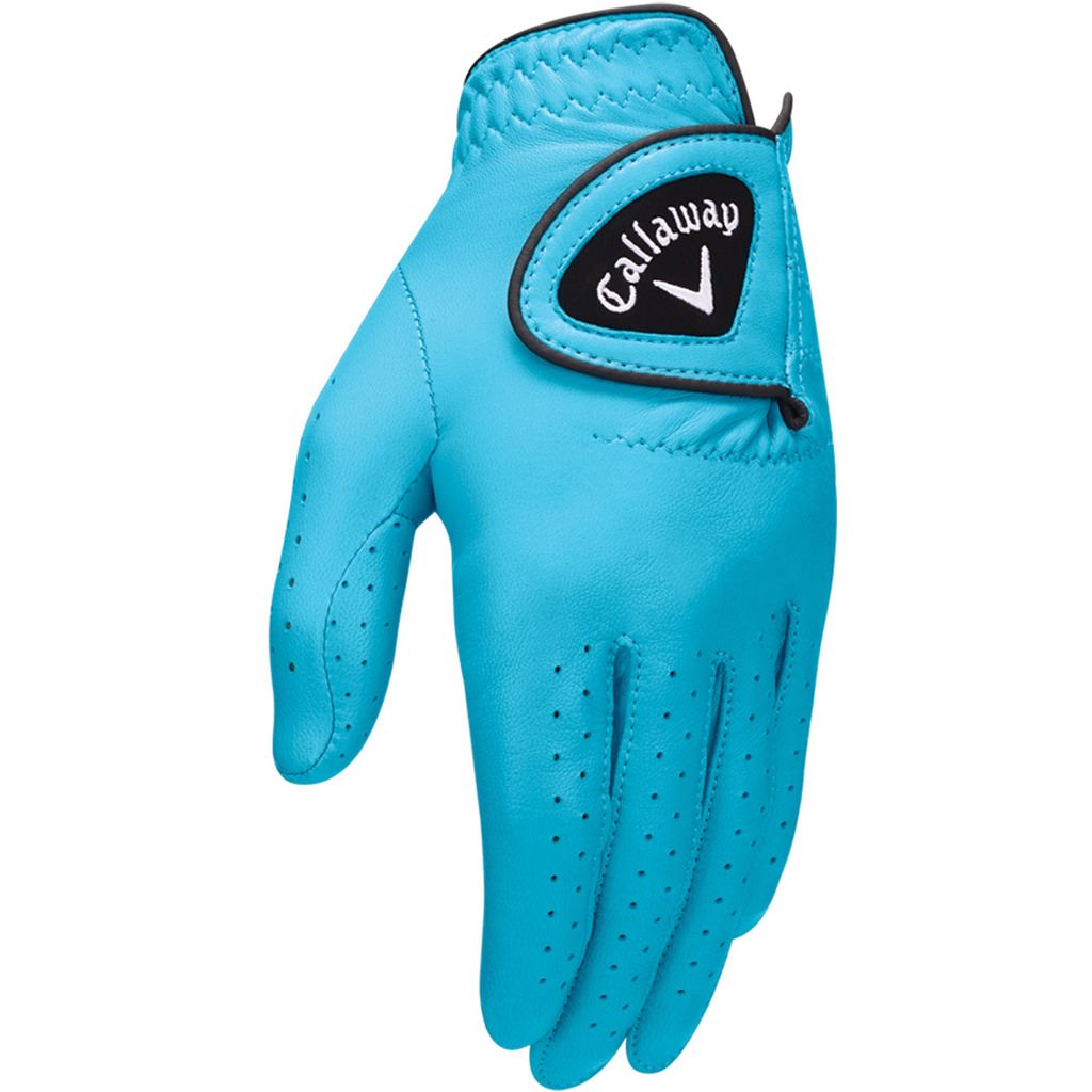 CALLAWAY LADIES GOLF LEATHER OPTICOLOUR GOLF GLOVES LEFT HAND PACK OF