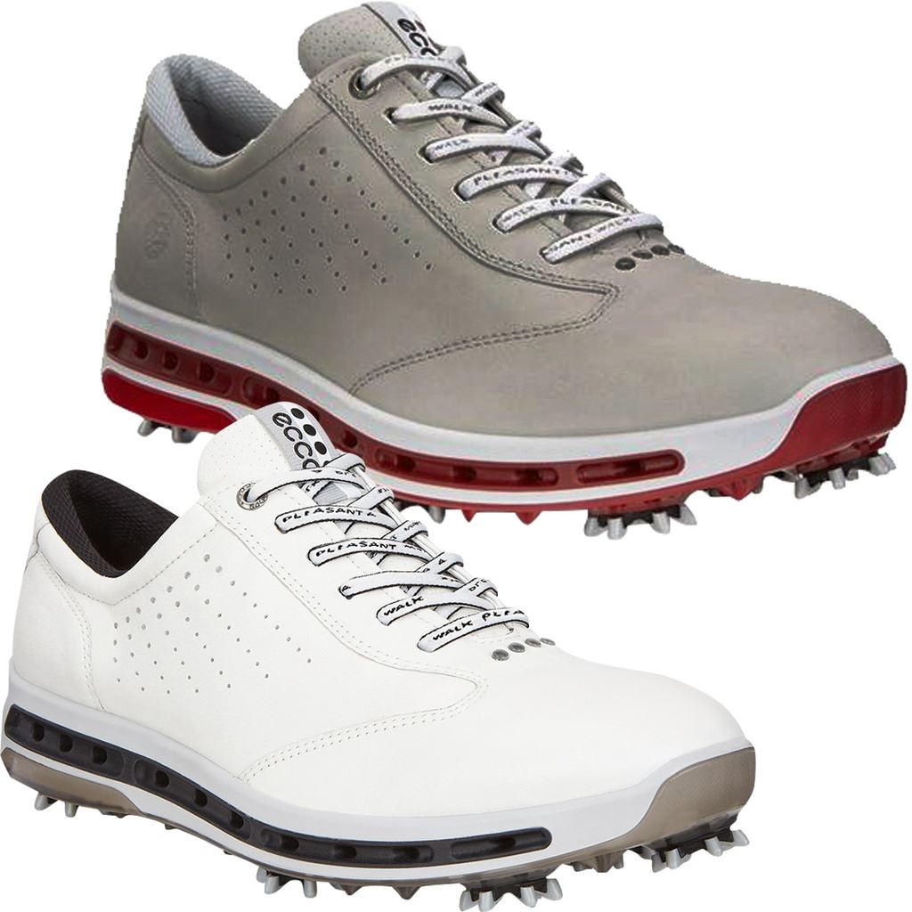 ECCO 2017 Cool GORETEX Spikes Waterproof Dritton Leather Mens Golf Shoes eBay