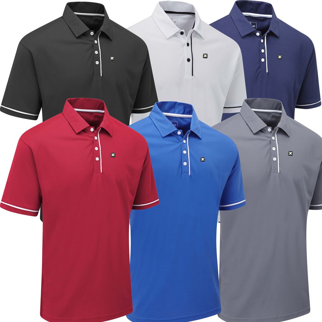 STUBURT MENS URBAN CASUAL BREATHABLE FUNKY GOLF POLO SHIRT eBay