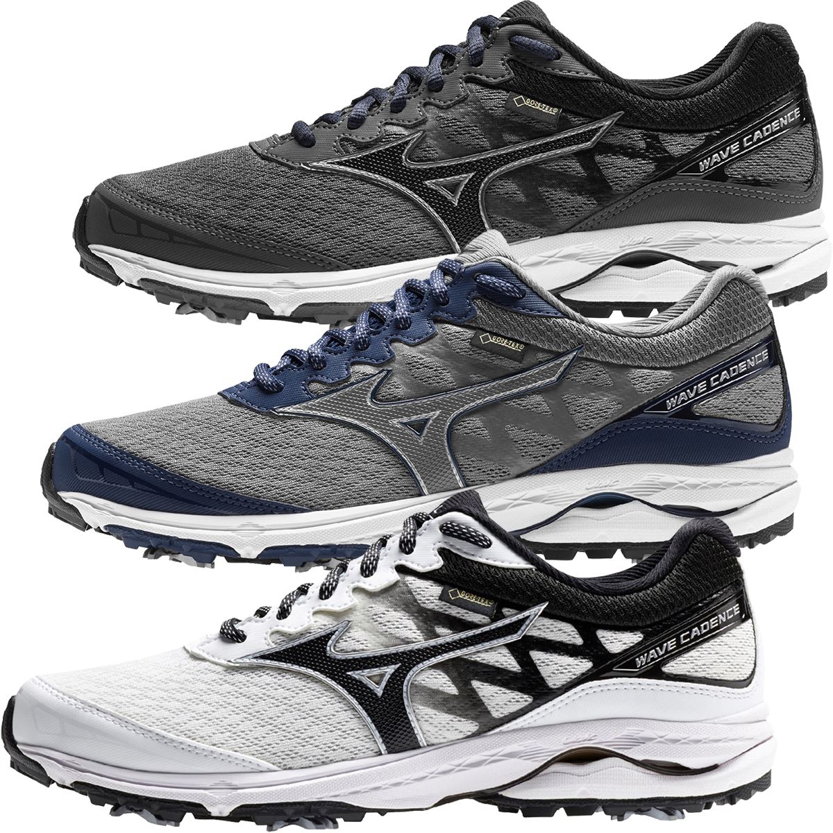 Mizuno Golf 2019 Wave Cadence GTX GoreTex Spike Waterproof Mens Golf