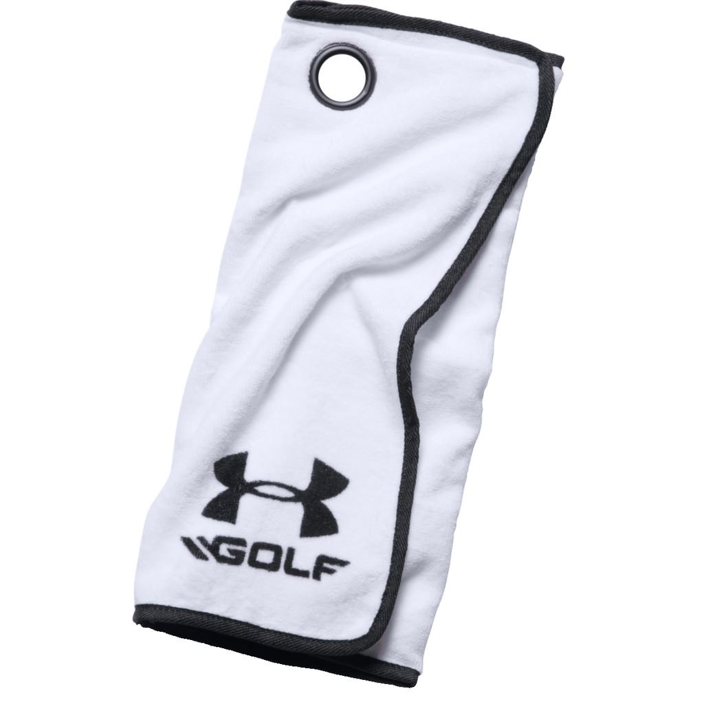 UNDER ARMOUR 2017 MENS TRIFOLD COTTON GOLF BAG TOWEL 20"X20" eBay