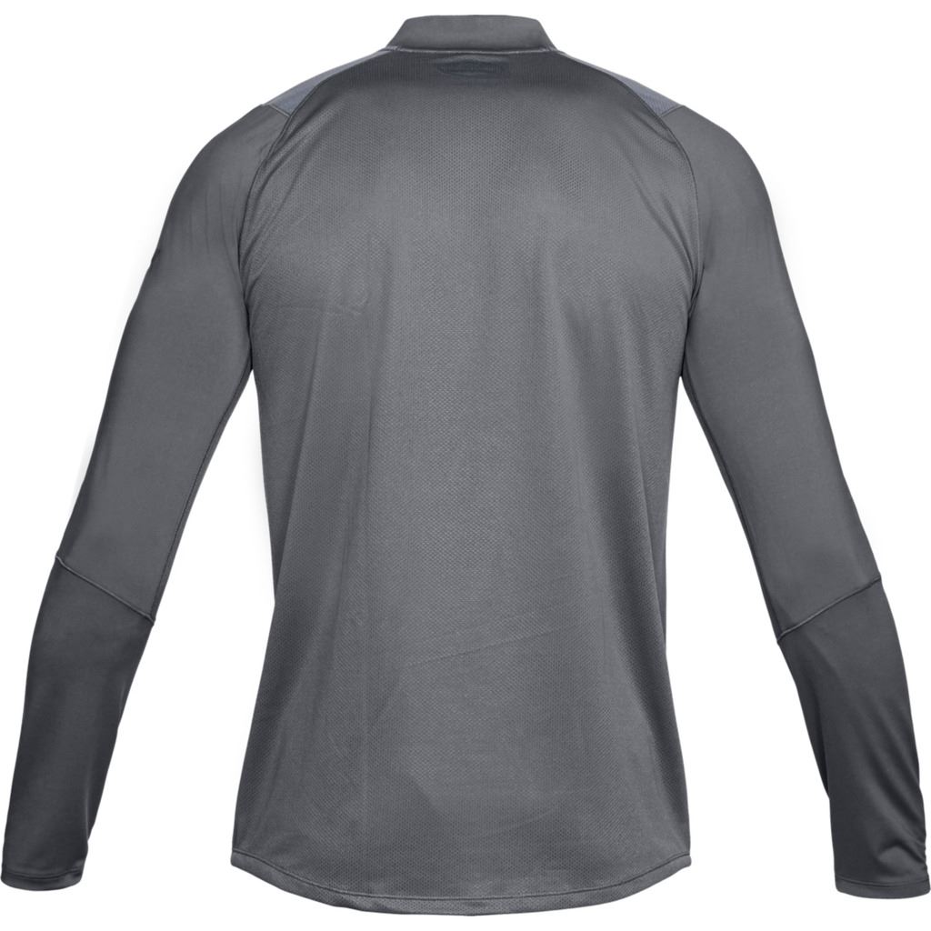 Black//Stealth Grey Raid 2.0 1//4 Zip L//S Training Top