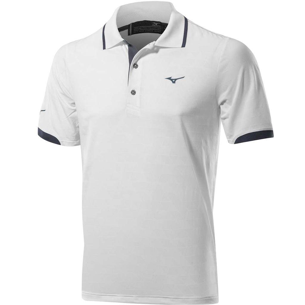 MIZUNO 2017 DRYLITE JACQUARD PERFORMANCE MENS GOLF POLO SHIRT eBay