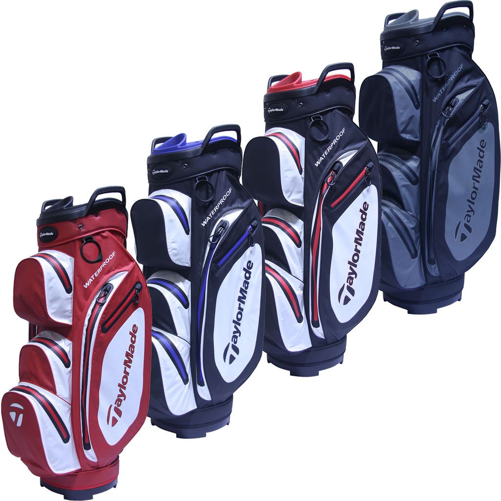 "TAYLORMADE GOLF 2018" WATERPROOF CART BAG MENS GOLF TROLLEY BAG 14WAY