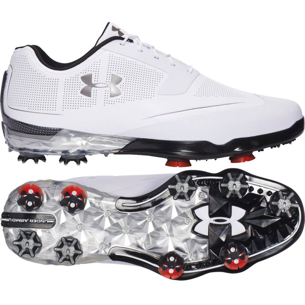 Under Armour 2017 UA Tour Tips Waterproof Mens Spikes Golf Shoes