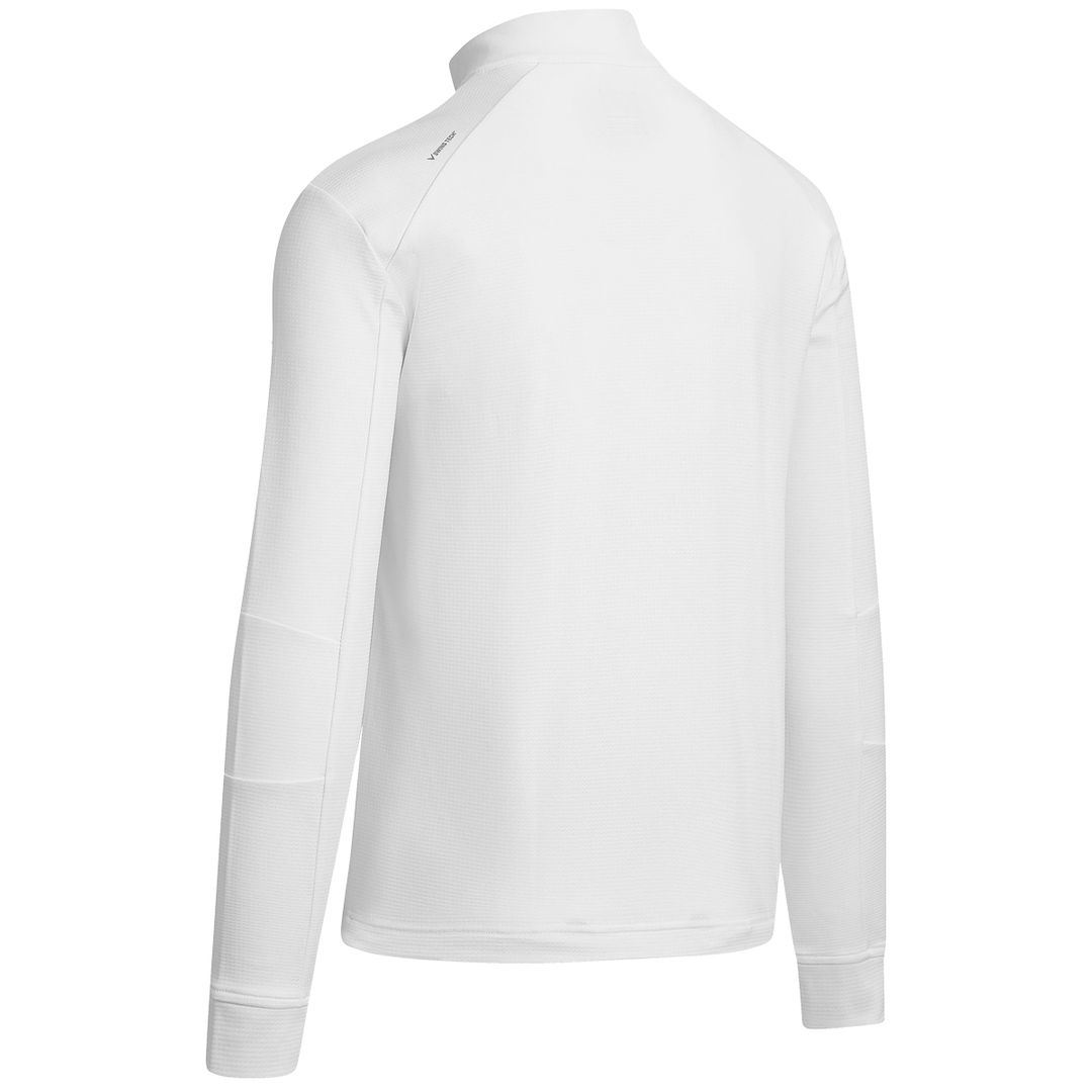 Callaway Golf Mens Pieced Waffle 1/4 Zip Thermal Pullover Sweater | eBay