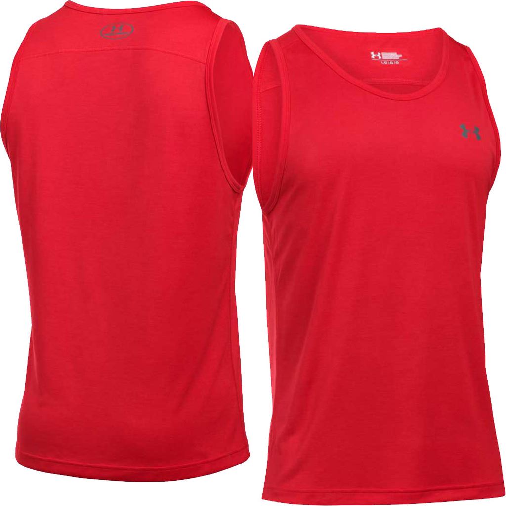Under Armour Gym Training Vest HeatGear Mens Tank Top Sleeveless Tshirt
