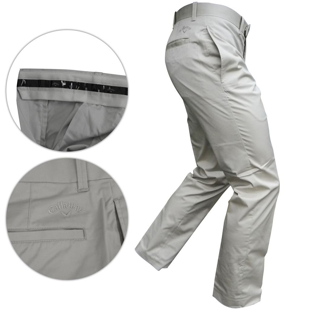 40 OFF Callaway Cotton Chev OptiDri Flat Front Mens Stretch Golf