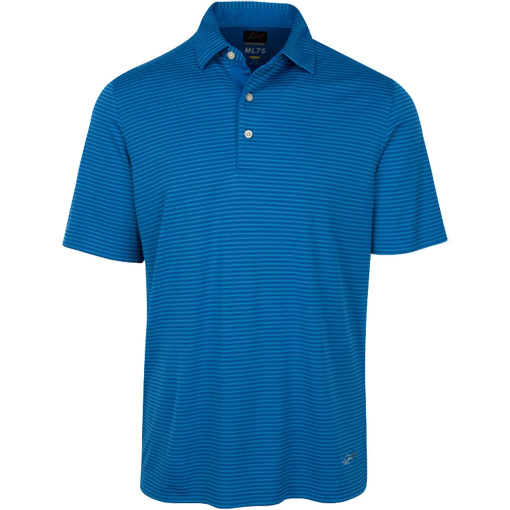 Greg Norman 2017 PlayDry ML75 Tonal Stripe Mens Golf Polo Shirt eBay