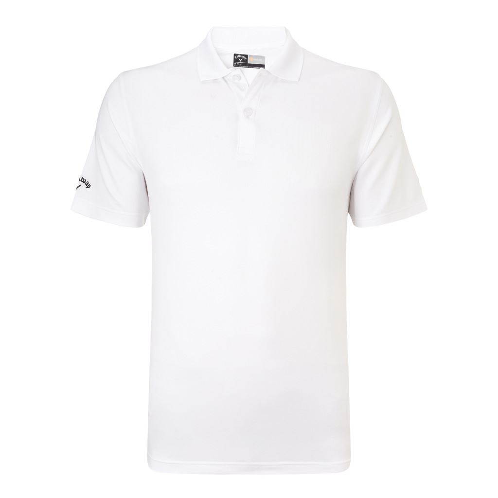 Callaway Golf OpriDri Classic Chev Solid Performance Mens Golf Polo
