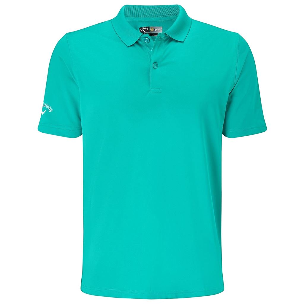 Callaway Golf OpriDri Classic Chev Solid Performance Mens Golf Polo