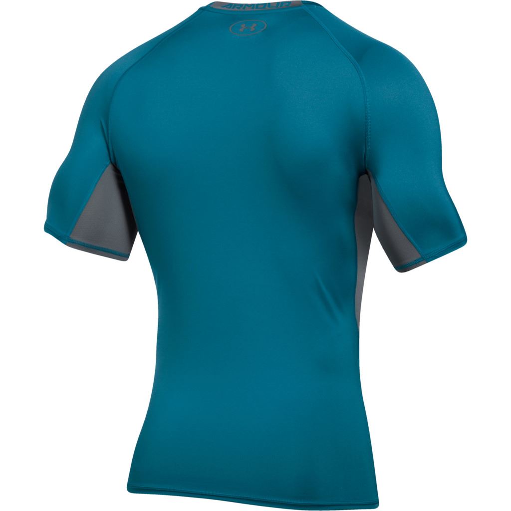 UNDER ARMOUR MENS HEATGEAR ARMOUR COMPRESSION SHORT SLEEVE SHIRT BASELAYER - Imagen 3 de 4