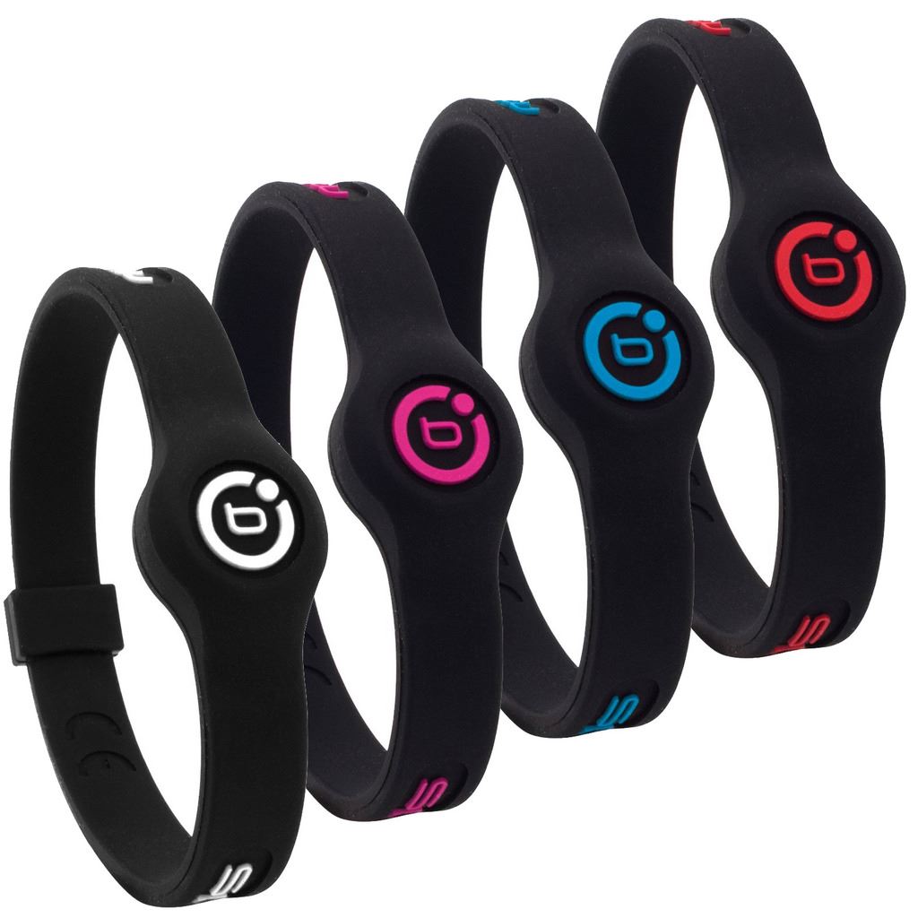 Bioflow Slim Line Sport Therapy Silicone Wristband Bracelet eBay