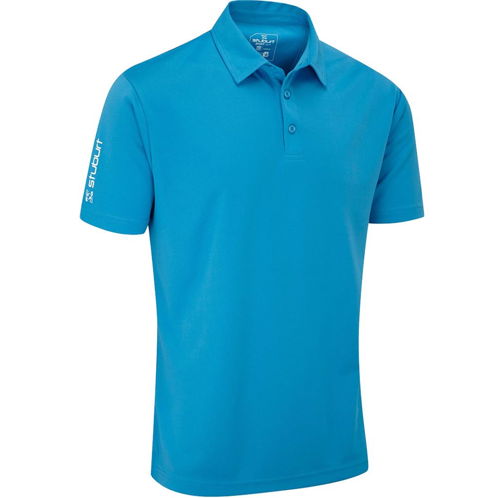 Stuburt Golf Sport Tech Breathable Shirt Funky Mens Golf Polo Shirt