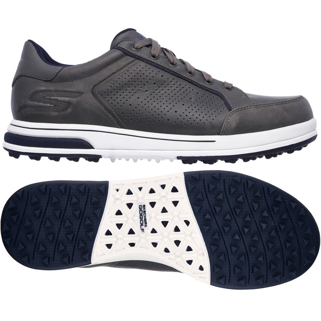 SALE!! SKECHERS GO GOLF DRIVE 2 LX PREMIUM LEATHER MENS SNEAKER STYLE