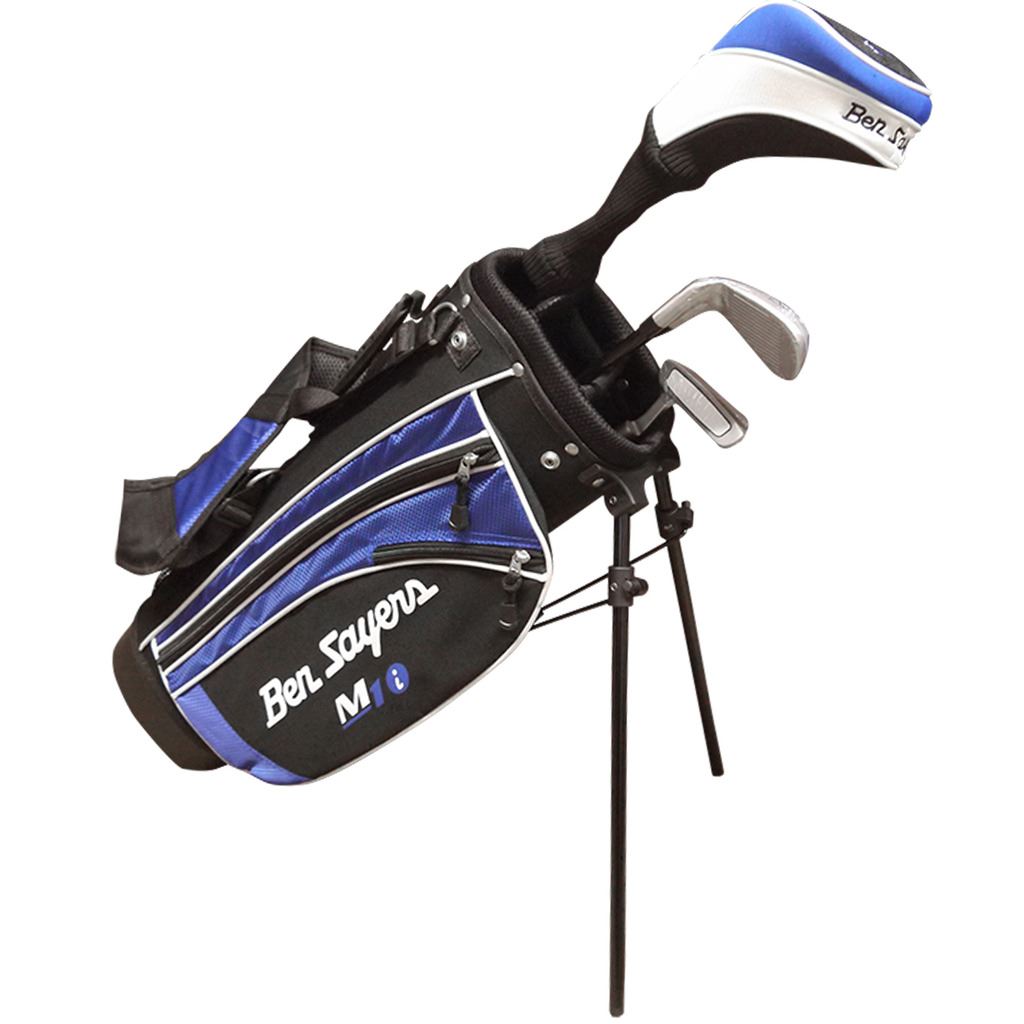 JUNIOR BEN SAYERS M1I PACKAGE SET KIDS GOLF SET + BLUE STAND BAGRIGHT