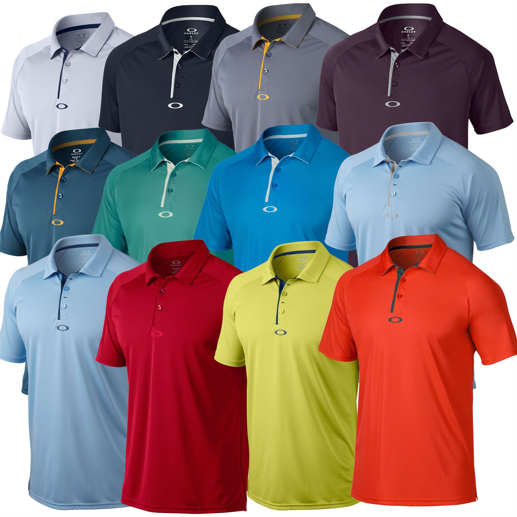 CLEARANCE!!! Oakley Elemental 2.0 Mens Hydrolix Performance Golf Polo Shirt | eBay