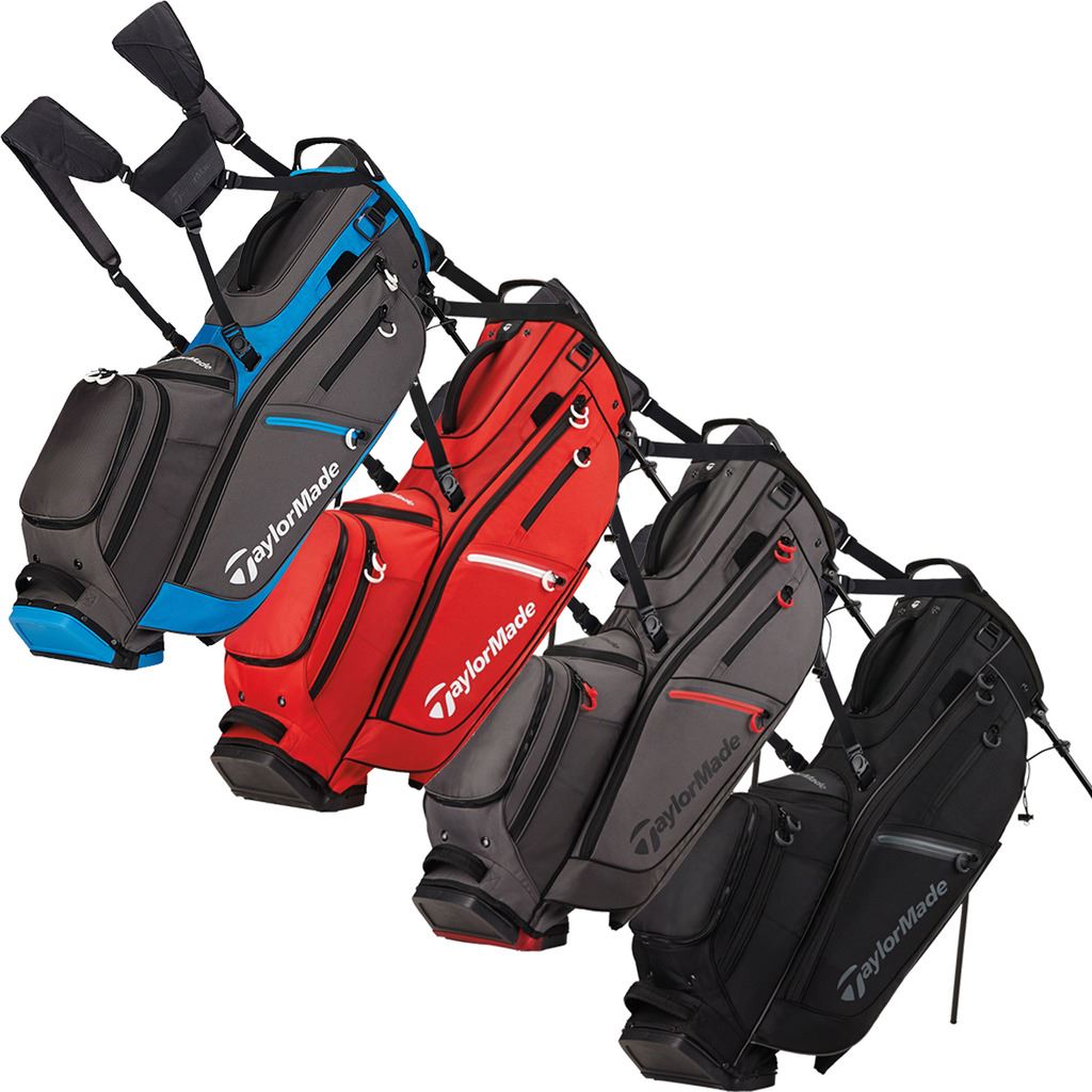 TAYLORMADE GOLF 2018 FLEXTECH CROSSOVER STAND BAG MENS CARRY BAG 14WAY