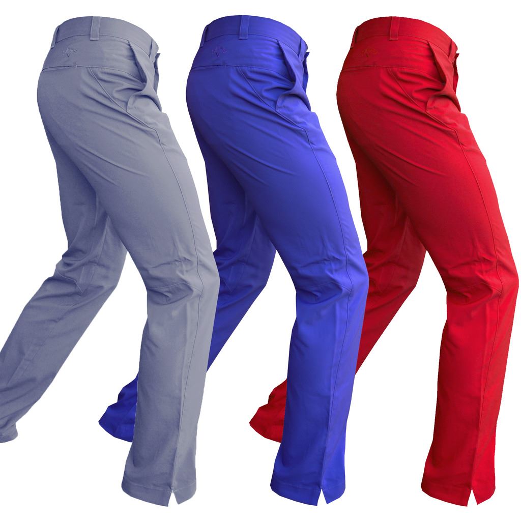 SALE!! Callaway Chev Lightweight Tech Flat Front Mens Pants Golf Trousers | eBay