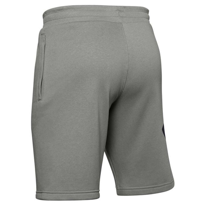 men's ua rival fleece logo shorts