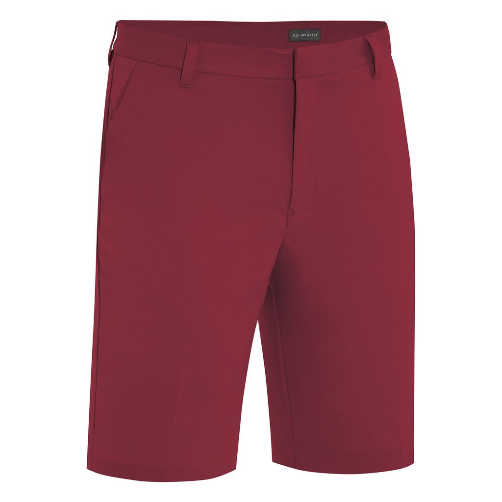 60% OFF** Ashworth Performance Solid Stretch Flat Front Mens Golf Shorts | eBay