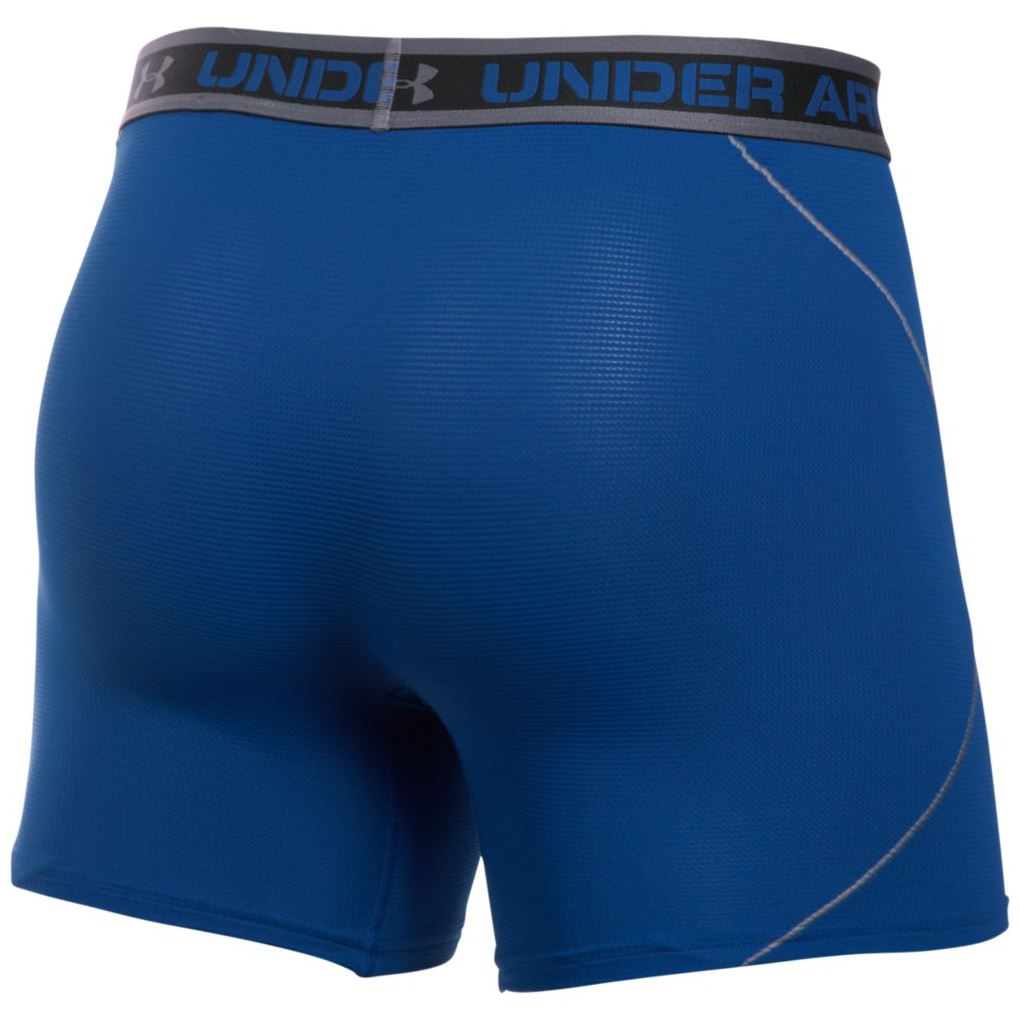 UNDER ARMOUR MENS 6" ISO CHILL MESH BOXER JOCK SHORT BRIEFS SPORT