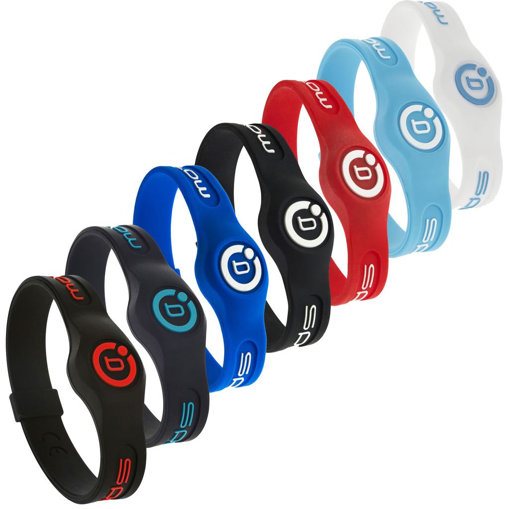 Bioflow 2017 Sport Silicone Therapy Wristband **Many Colours