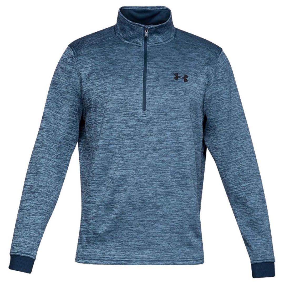 UNDER ARMOUR GOLF MENS UA ARMOUR FLEECE PULLOVER 1/2 ZIP GOLF SWEATER | eBay