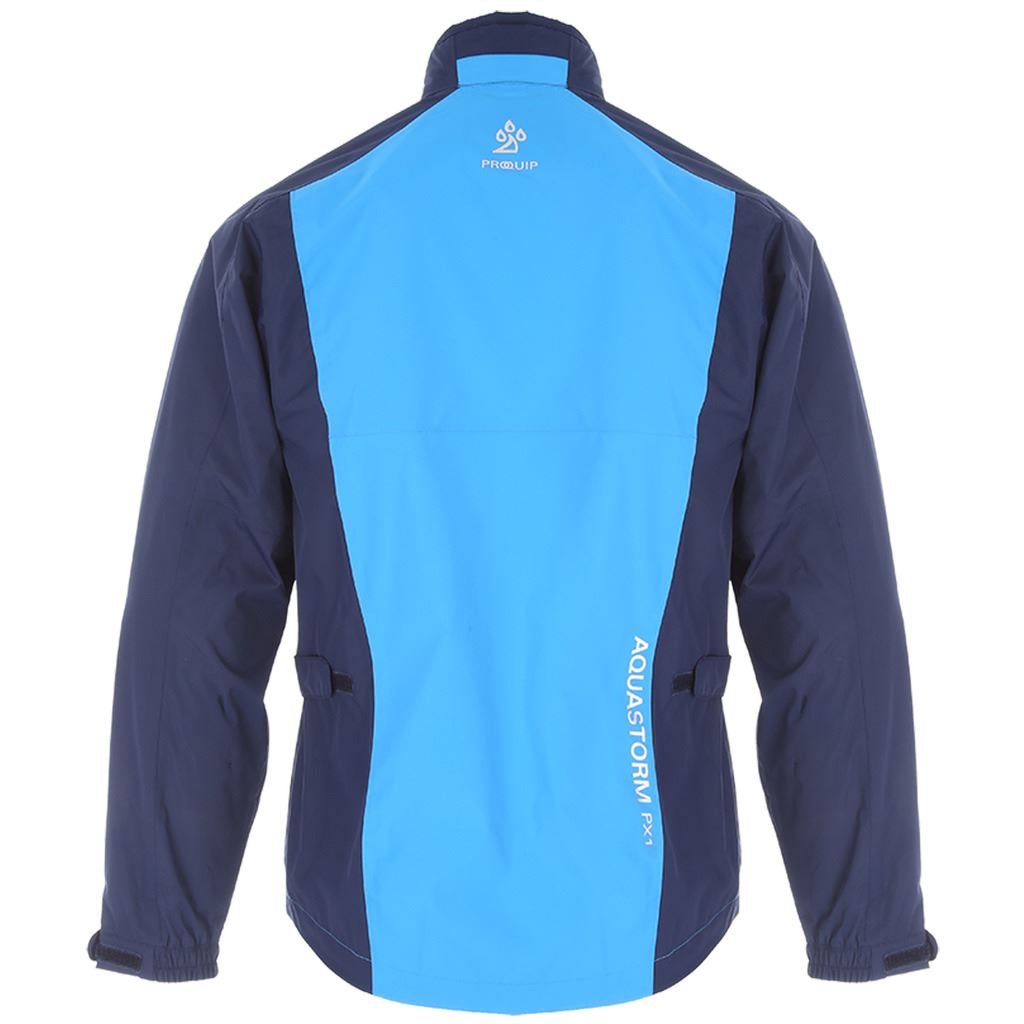 PROQUIP AQUASTORM PX1 WATERPROOF LIGHTWEIGHT FULL ZIP MENS GOLF JACKET