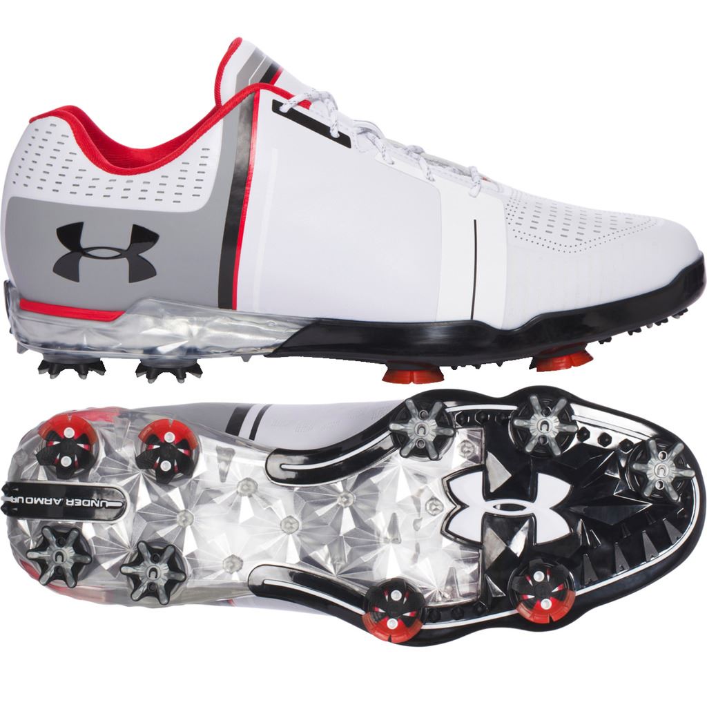 Under Armour 2017 UA Spieth One Waterproof Mens Spikes Golf Shoes Leather eBay Under Armour 2017 UA Spieth One Waterproof Mens Spikes Golf Shoes Leather eBay