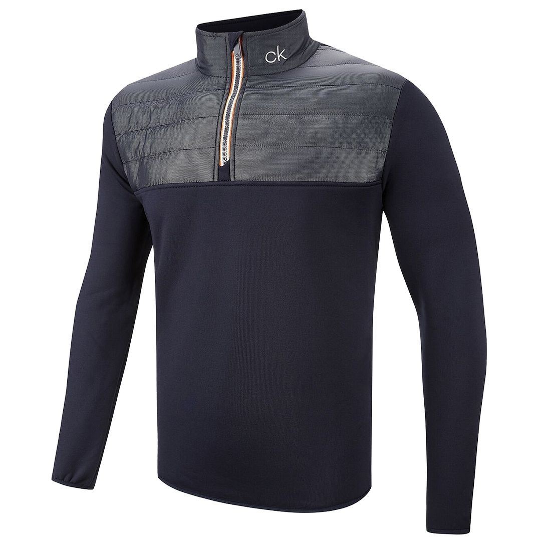 CALVIN KLEIN MENS Hybrid Quilted 1/4