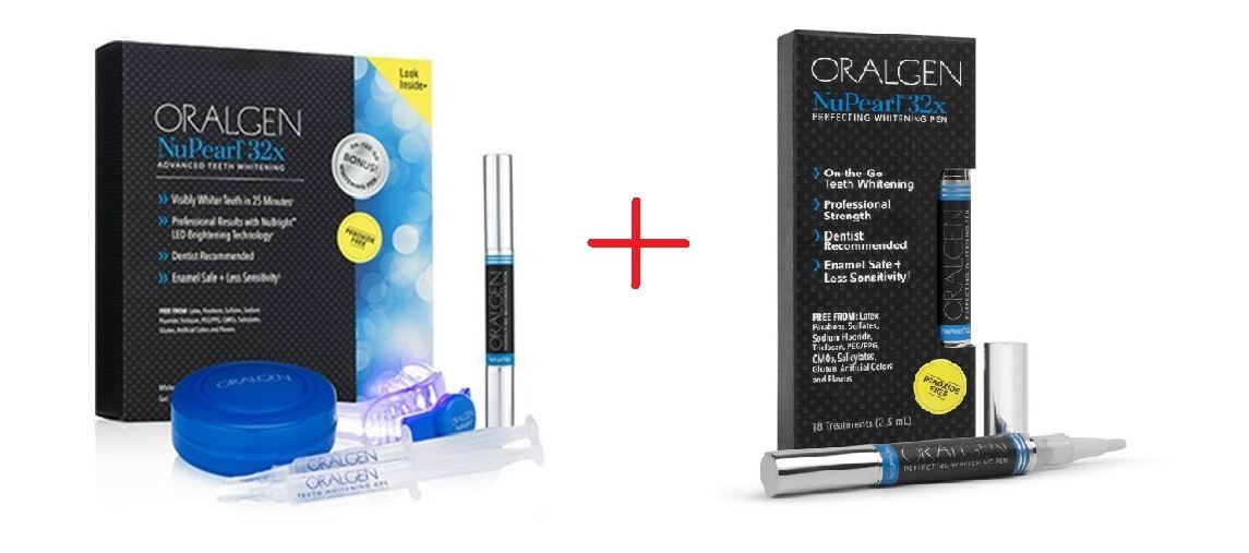 Oralgen Nupearl32X Advanced Teeth Whitening System ...