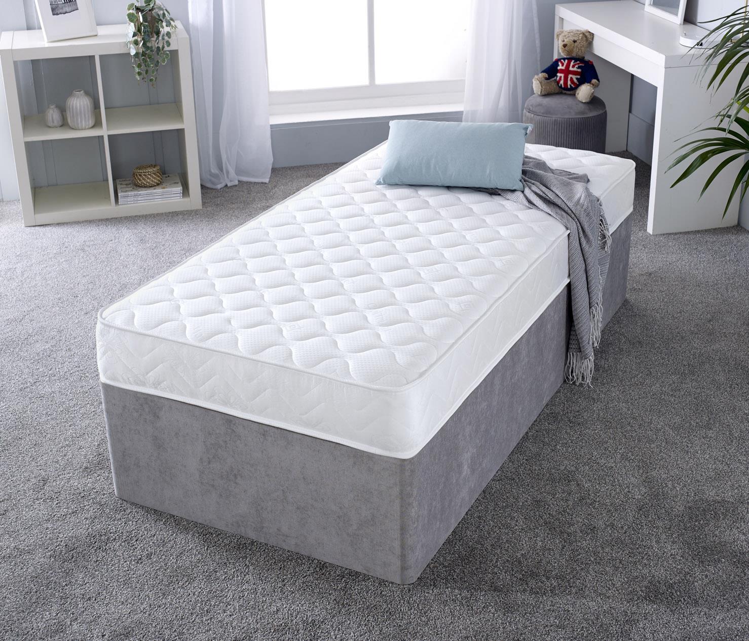 The Wellington Memory Foam Spring Mattress Shorty 2ft6 3ft 4ft 4ft6 5ft FREE P&P eBay