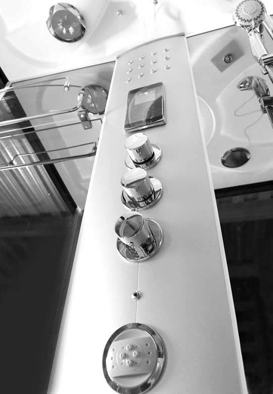 Steam Shower Cabin Enclosure Vidalux Serenity 1200 x 900 NO SILICONE NO