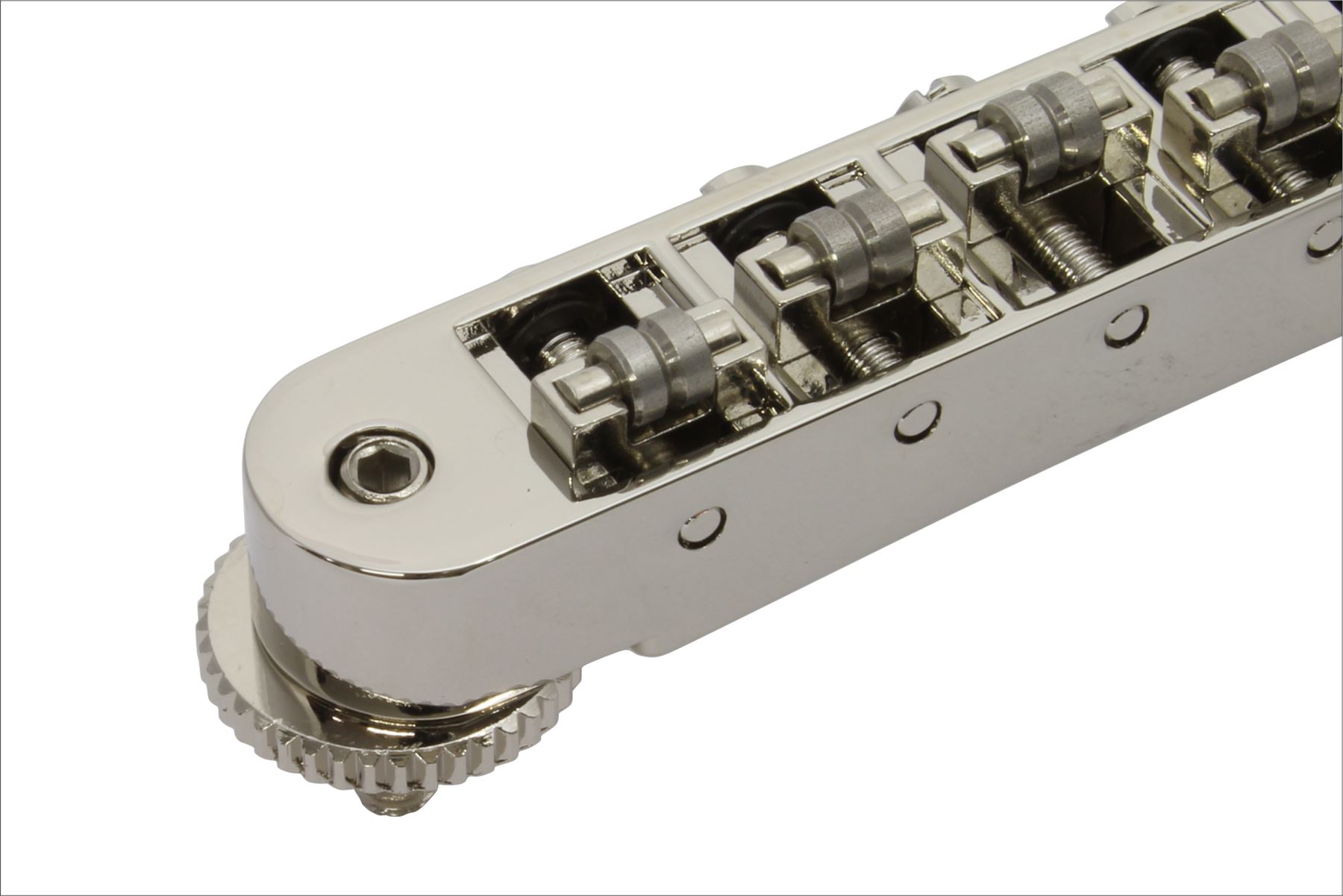 Roller Bridge Tune-o-Matic with m4 threaded posts Gibson Les Paul