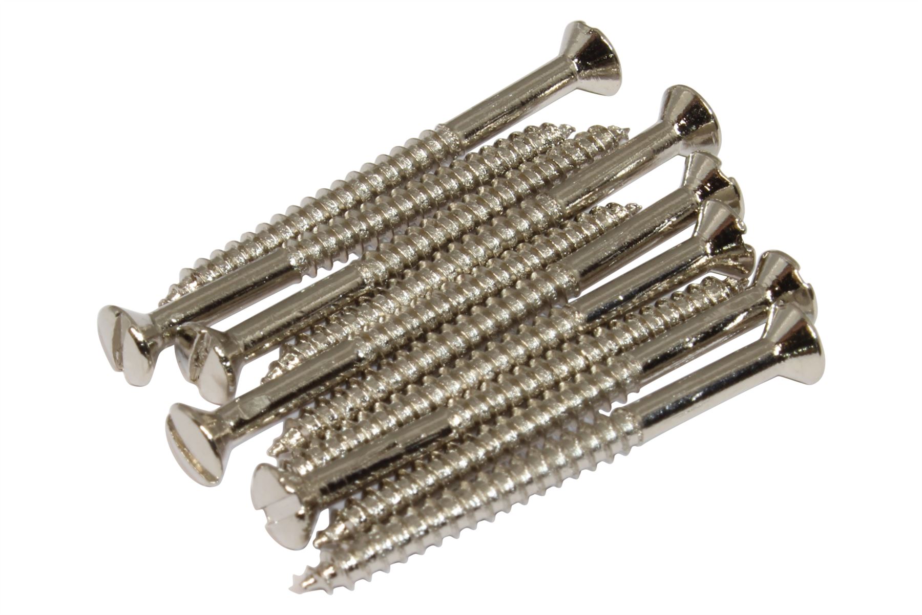 #3 X 1.25 Slotted Oval Head Wood Screw - Filtertron - Qty 10 - Picture 3 of 3