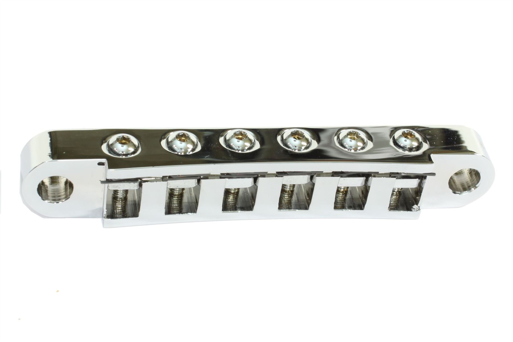 Pinnacle Machined Bell Brass Nashville TOM guitar bridge for Gibson Les Paul, SG - Picture 6 of 9