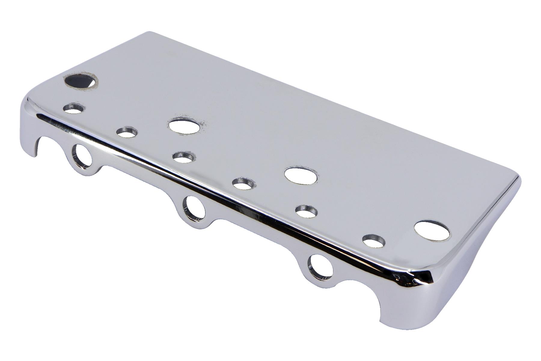 Half (ie. 1/2, "Cut-Off') Telecaster Bridge Plate w/ cut sides - Bigsby Cut - Picture 4 of 8