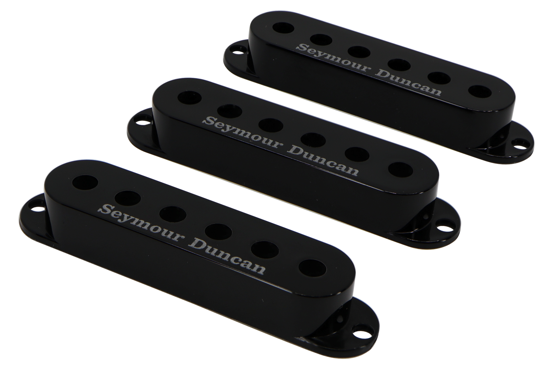 Seymour Duncan S-Cover SD Logo Single Coil Pickup Cover 3 pack - Picture 2 of 4
