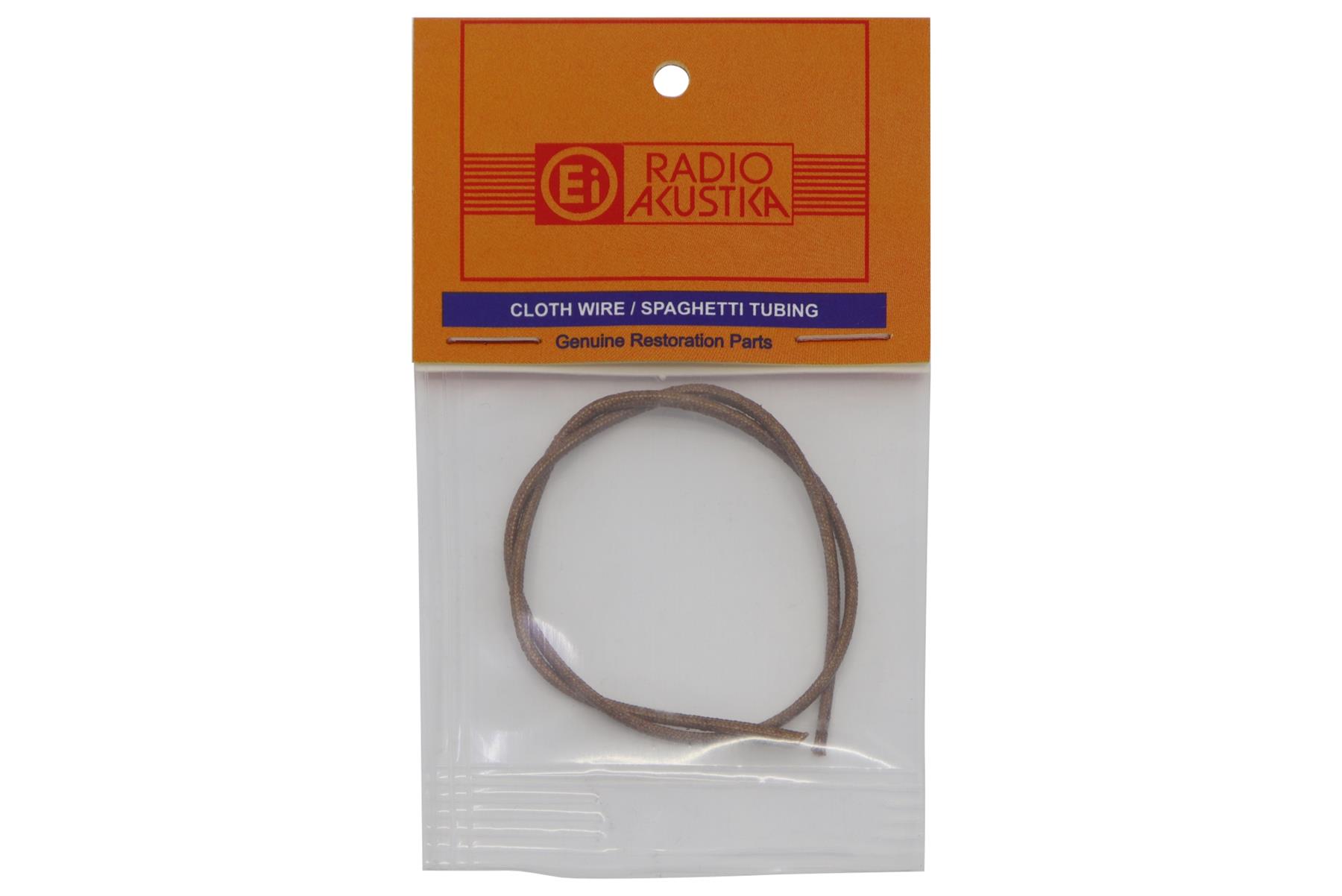 Spaghetti Tubing Vintage Cloth Wire Tubing -antique radios, amplifiers, guitars - Picture 4 of 6