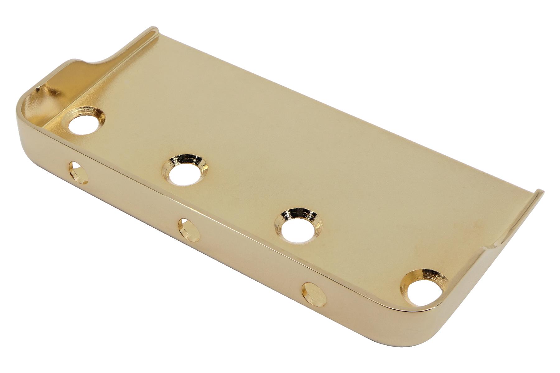 Half Tele - style Bridge Plate w/ cut sides - no saddles - Picture 5 of 8