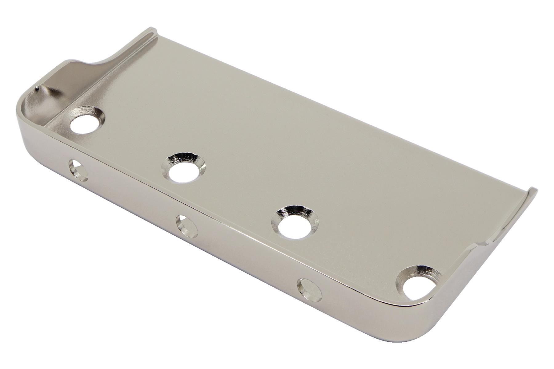 Half Tele - style Bridge Plate w/ cut sides - no saddles - Picture 7 of 8