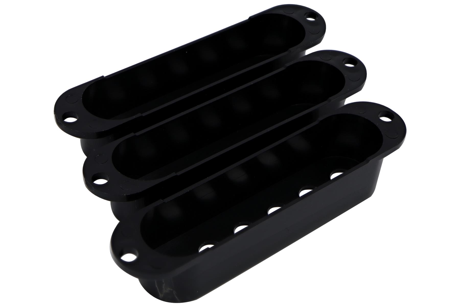 Strat Single Coil Tall Pickup Covers 2 1/16" (52.2mm) - Qty 3 - Picture 3 of 8