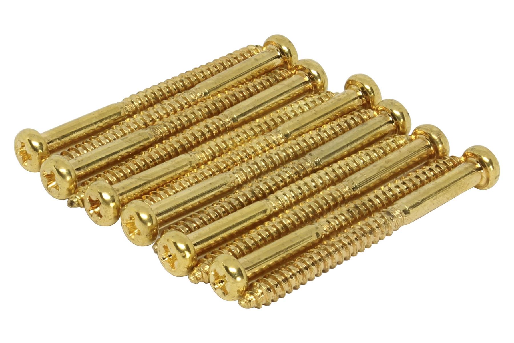 #3 X 1 3/16" (30 mm) tornillos de montaje para pastilla de bajos - Cantidad 12 - Imagen 6 de 7