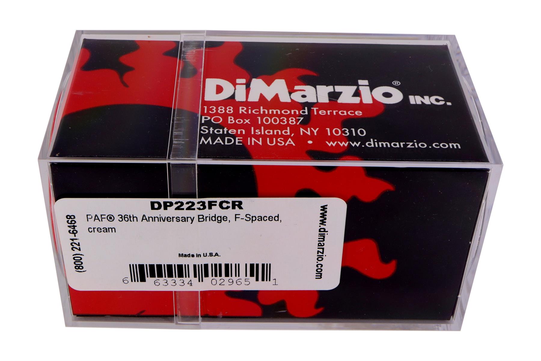 DiMarzio DP223 PAF 36th Anniversary Bridge Guitar Humbucker Pickup - Picture 13 of 13